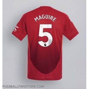 Manchester United Harry Maguire #5 Replik Heimtrikot 2024-25 Kurzarm